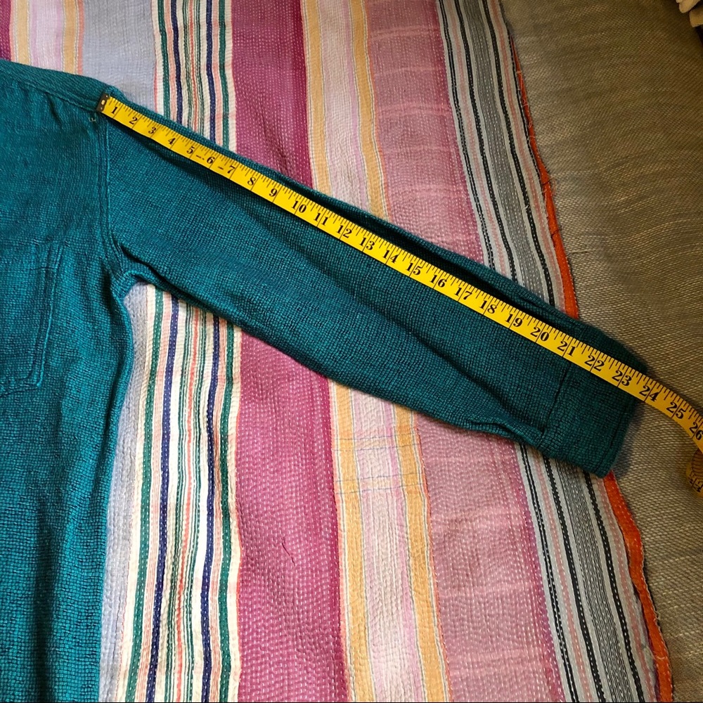 Men’s Cotton Nepalese Button-Down Shirt, Large - Picture 8 of 8